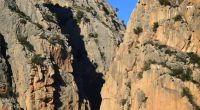 El Chorro mountain accident scene.