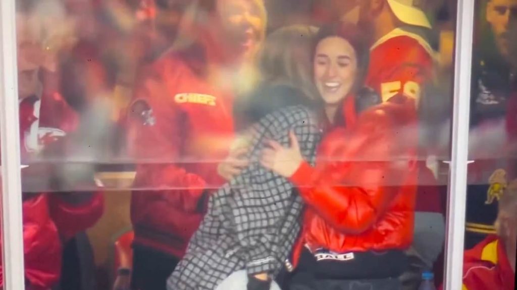 Caitlin Clark joins Taylor Swift in Travis Kelce VIP suite for Chiefs