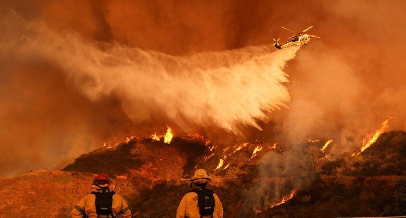 California man pleads guilty after his drone collides with aircraft fighting Palisades Fire