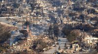California officials reopen certain Palisades Fire zones, cops to use planes to monitor looting