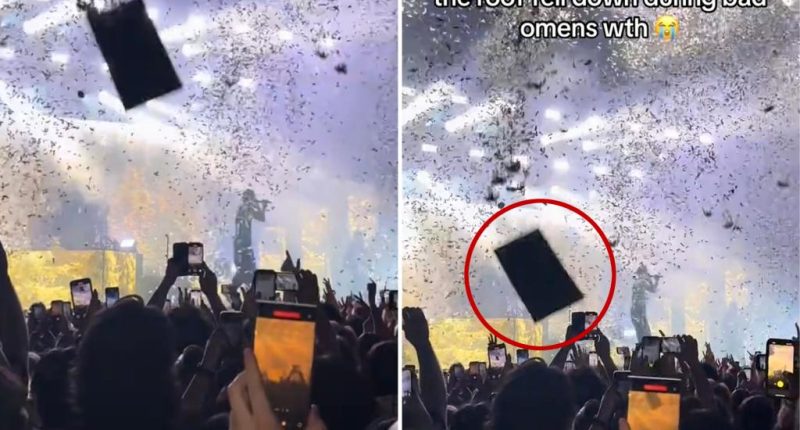 Ceiling collapses on concertgoers during Bad Omens concert in Melbourne