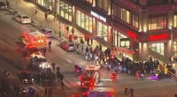 Chaos in Philadelphia as riot police clash with Eagles fans