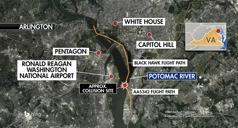 DC plane crash timeline: Midair collision involves 67 passengers, crew members, soldiers