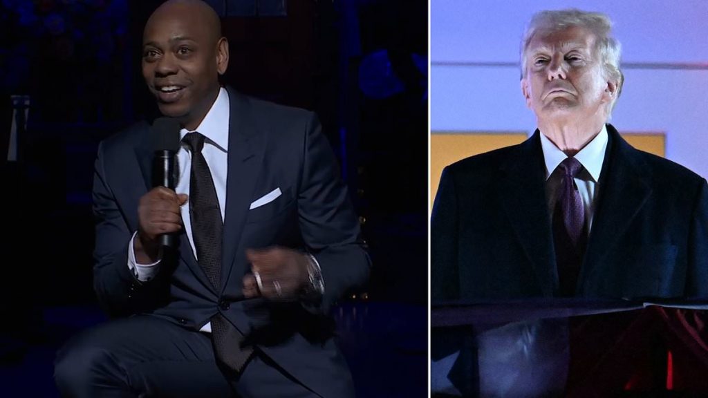 Dave Chappelle delivers a message to Trump in SNL monologue