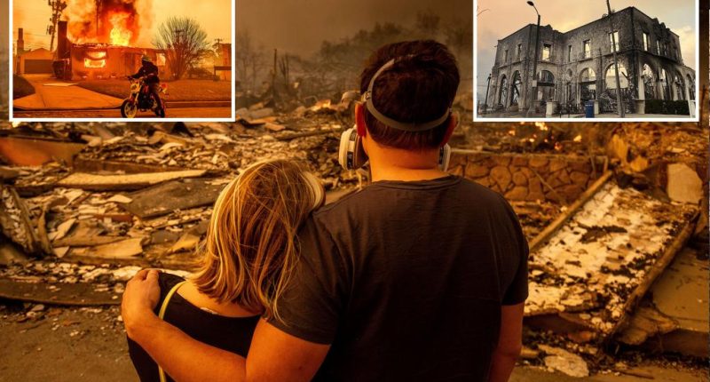 Deadly California wildfires devastate Los Angeles metro as extreme fire danger, 50 MPH+ winds fuel flames