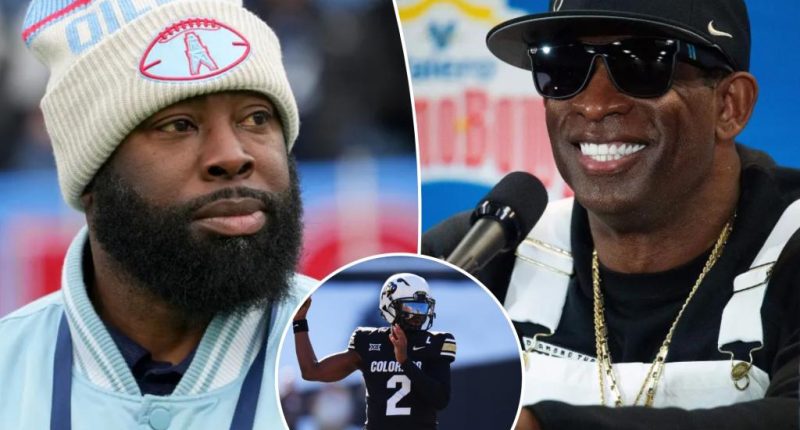 Deion Sanders stunned by Titans' GM firing with son Shedeur looming as potential top NFL draft pick