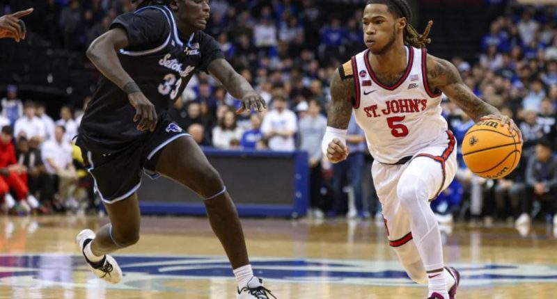 Deivon Smith talks way back into St. John's lineup after shoulder injury