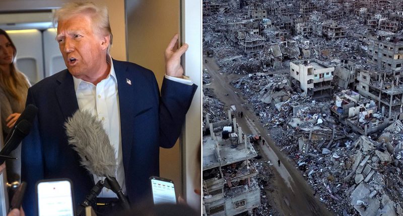 Donald Trump unveils radical plan for war-torn Gaza