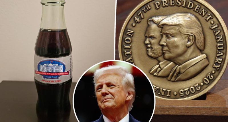Donald Trump's VIP inaugural goodie bags included Diet Coke