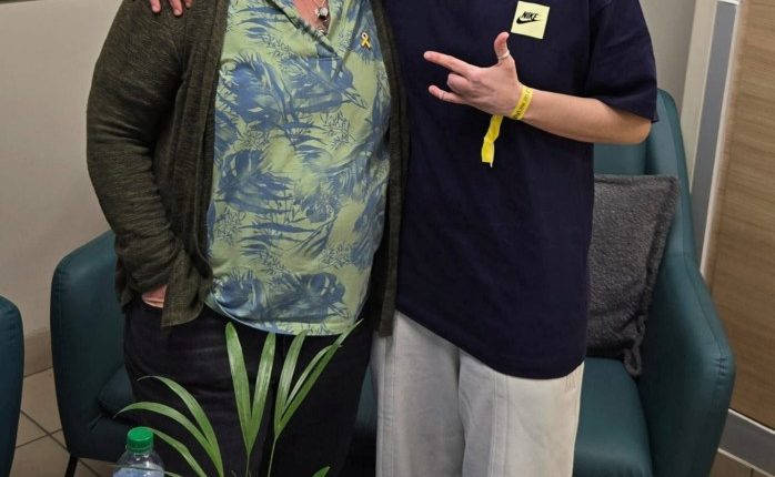 British-Israeli former hostage Emily Damari poses for a photo with her mother, Mandy, after being released from Gaza where she was held since the deadly October 7 2023 attack by Hamas, at Sheba Medical Center in Ramat Gan, in this handout image obtained by Reuters on January 21, 2025. Damari family/Handout via REUTERS THIS IMAGE HAS BEEN SUPPLIED BY A THIRD PARTY