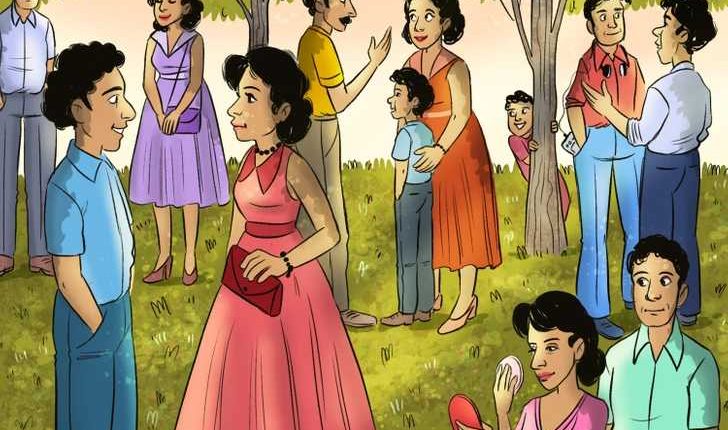 Can you find the time traveller who shouldn't be at this party?