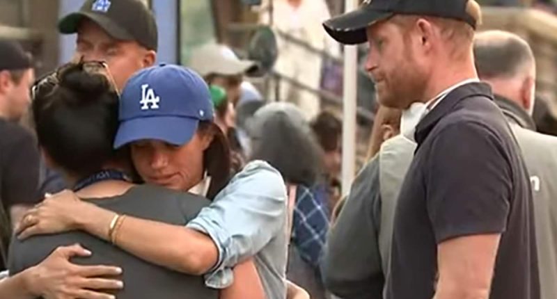 Everyone is saying same thing about 'disaster tourist' Meghan