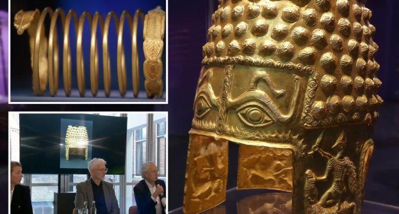Experts fear thieves will melt 2,400-year-old golden helmet stolen from Dutch museum