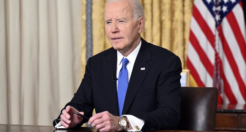 Experts reveal what grade Joe Biden deserved on his final speech