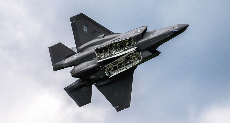 F-35 fighter jet crashes at Eielson Air Force Base in Alaska, pilot taken to hospital