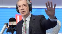Reform UK leader Nigel Farage during an appearance on LBC this morning