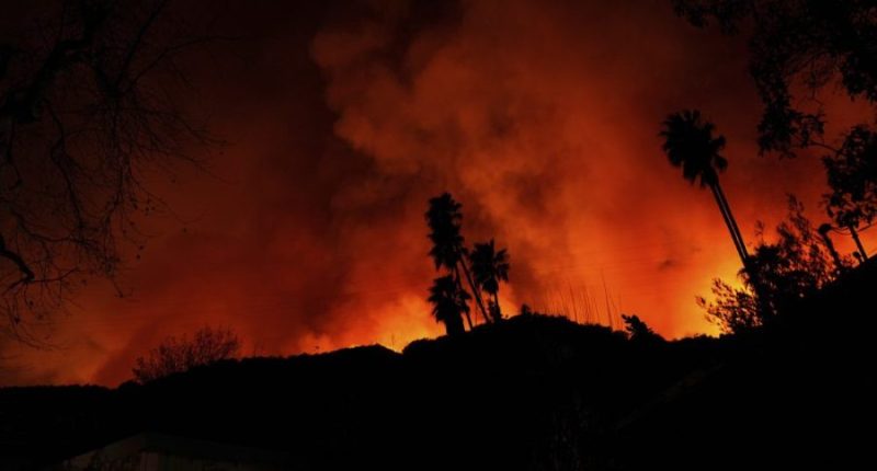 Fires continue into the weekend in Los Angeles