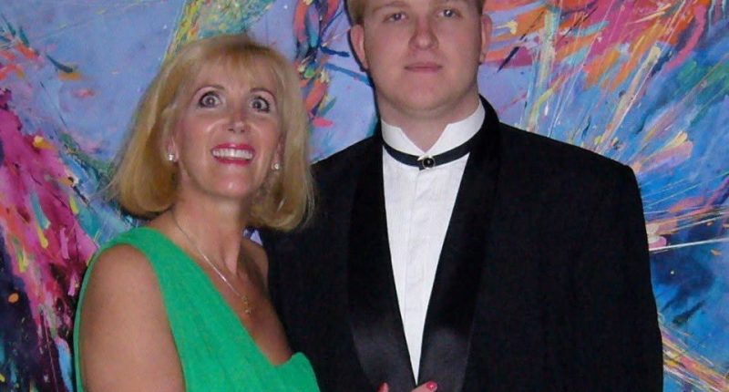 Rory Callum Sykes (pictured with his mum) has tragically died in the LA wildfires