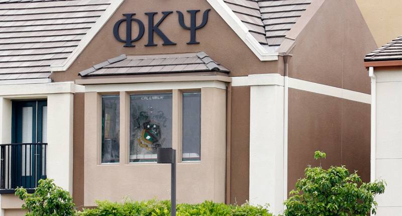 Frat members at San Diego State University charged after pledge set on fire during party skit