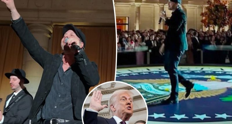 Gavin DeGraw praises Trump after performing at inauguration ball
