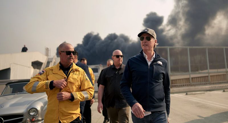 Gavin Newsom is slammed for another LA fire gaffe