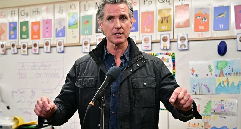 Gavin Newsom's deranged plot to ruin Trump's first presidential visit