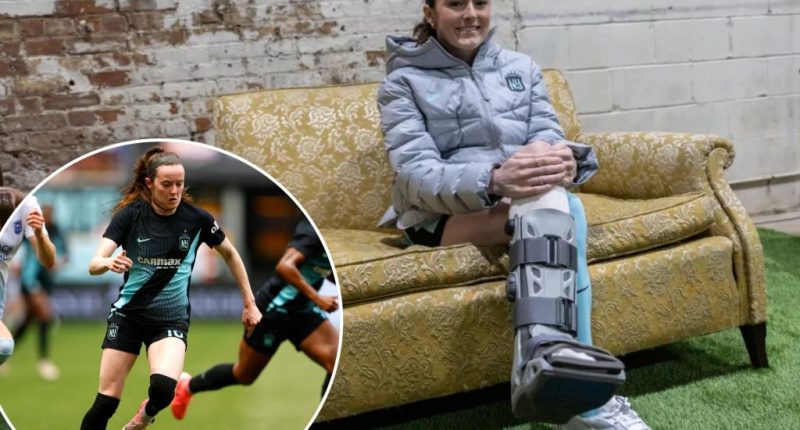 Gotham FC's Rose Lavelle mum on injury return date after ankle surgery