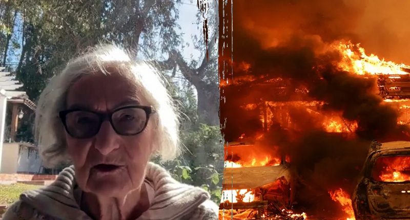 Grandma who went viral after Los Angeles wildfire engulfed her home optimistic about starting over at 90