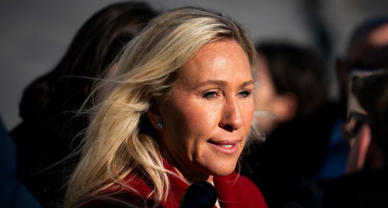 Greene tells reporter Americans are ‘sick and f---ing tired’ of Jan. 6