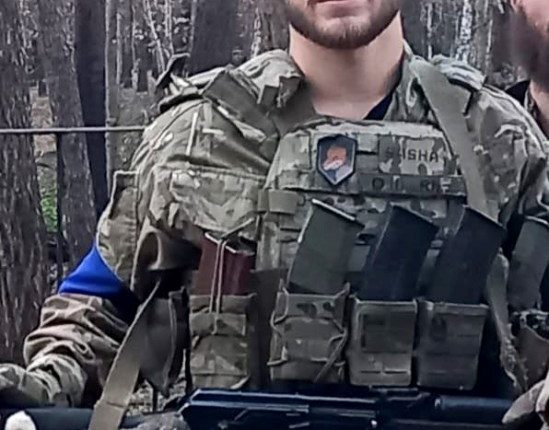 Photo of Alexander Garms-Rizzi, a British soldier killed in action in Ukraine.