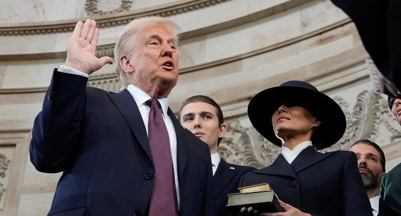 Hidden messages in Trump's inauguration speech that humiliated Biden