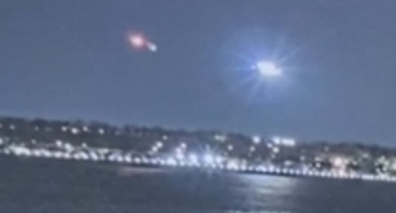 Horrifying video of DC air crash shows plane barrel roll into river