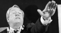 France's far right leader Jean-Marie Le Pen died aged 96, 'surrounded by loved ones', seen above in 1985
