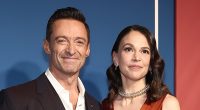 Hugh Jackman and Sutton Foster seen KISSING for first time