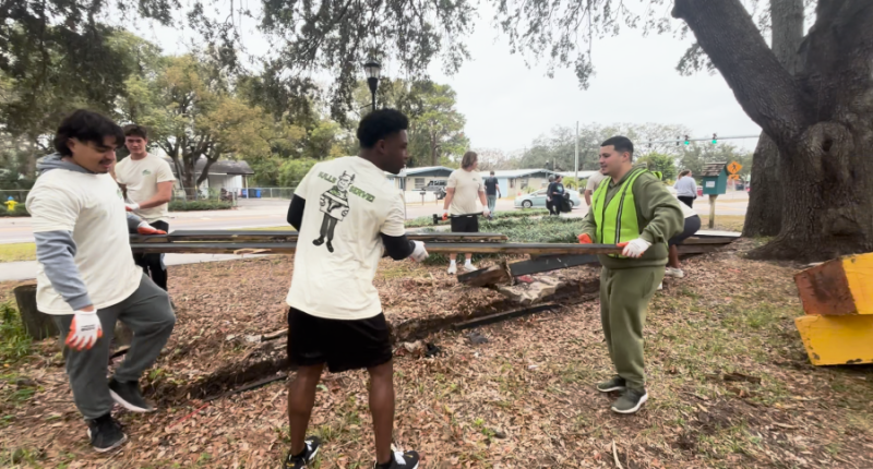 Hundreds complete community projects to honor Dr. Martin Luther King Jr.