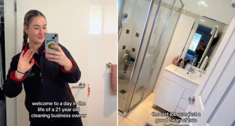 I dropped out of college to start my own cleaning business — I already bought my first home