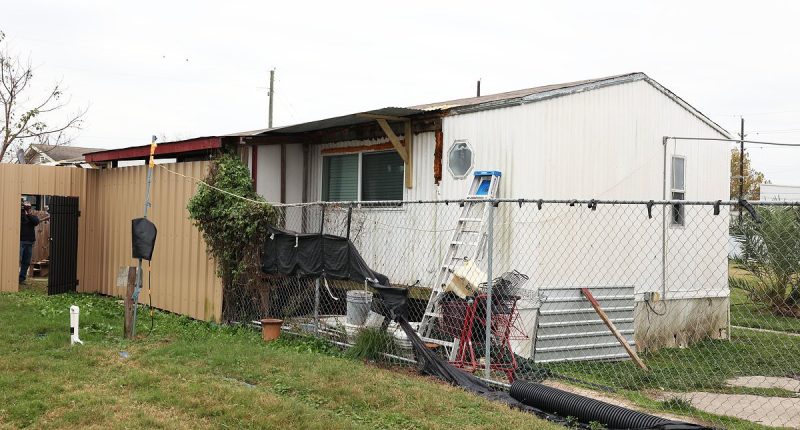 Inside dilapidated trailer where New Orleans terrorist had been living
