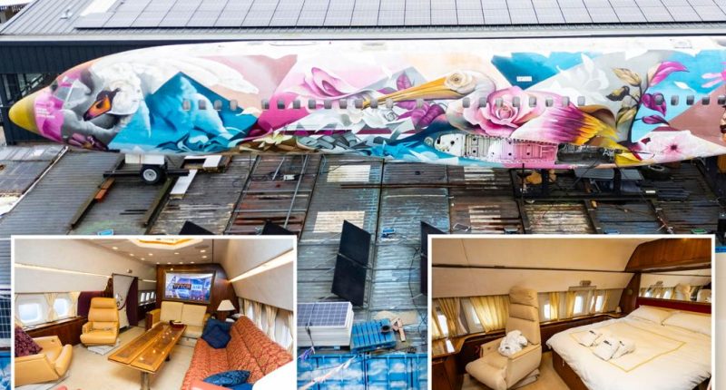 Inside the world's coolest Airbnb — a private jet previously owned by Pablo Escobar