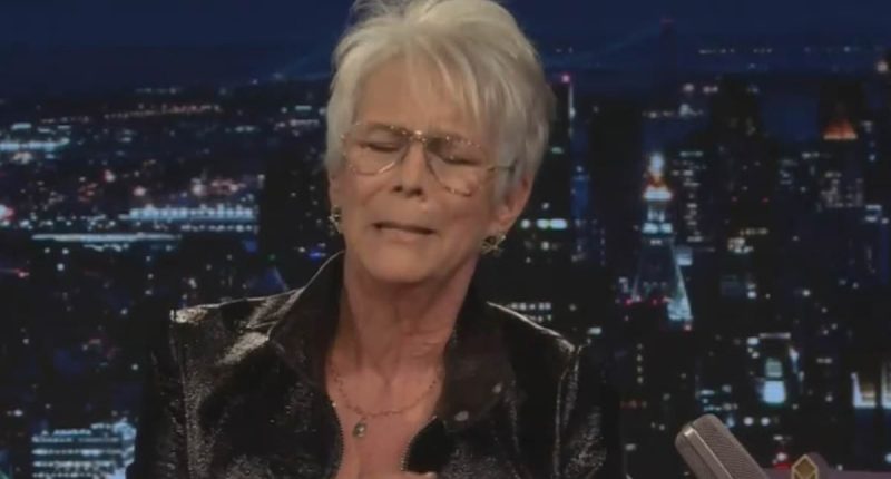 Jamie Lee Curtis gets emotional while talking about the fires