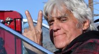 Jay Leno gives update on bruises as he feeds first responders in LA