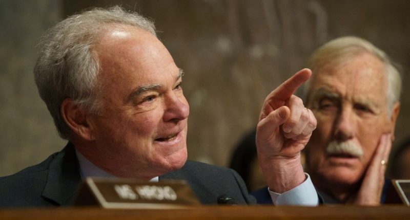 Kaine reaffirms pressure on Hegseth, says GOP needed to hear it