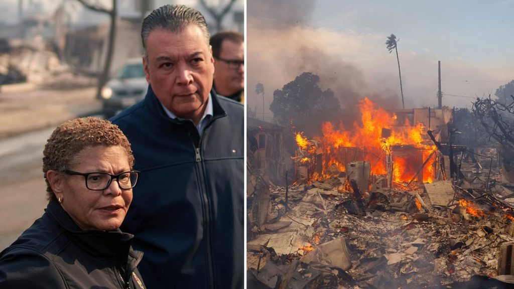 Karen Bass refuses to answer questions on catastrophic wildfires