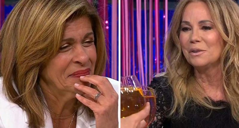 Kathie Lee Gifford Surprises Hoda Kotb During Her ‘Today’ “Hoda-Bration” For One Last Glass Of Wine: “I Fell In Love With Hoda”