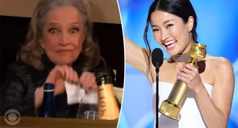 Kathy Bates rips speech after losing at Golden Globes 2025