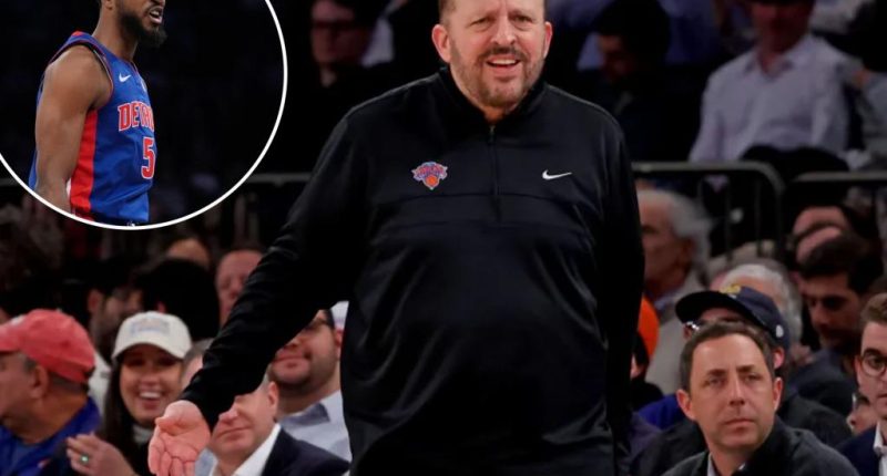 Knicks defense flops as they hit low point with loss to Pistons