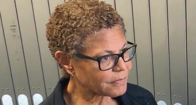 LA Mayor Karen Bass refuses to apologise to distraught residents