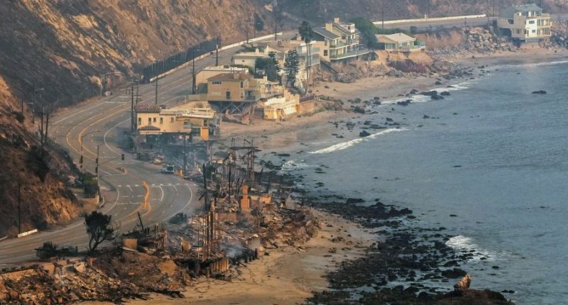 LA area's 2 biggest blazes burn at least 10,000 structures, while new fire leads to more evacuations