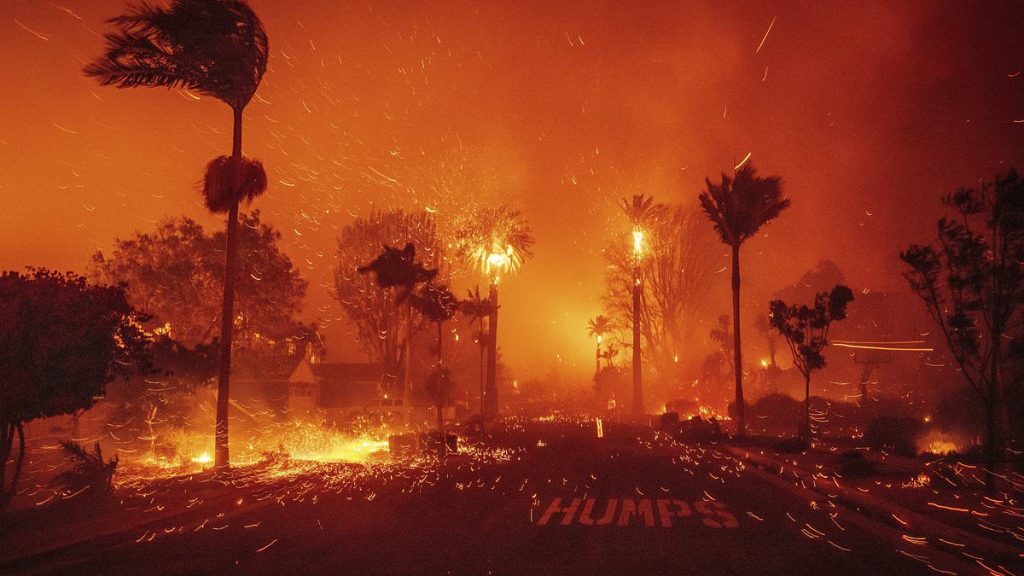 LA bracing for more wildfires as forecasters warn of 100mph winds