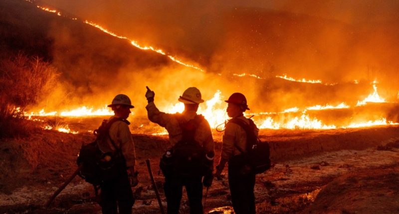 Los Angeles will face 'explosive fire growth' in the coming days, a meteorologist has warned