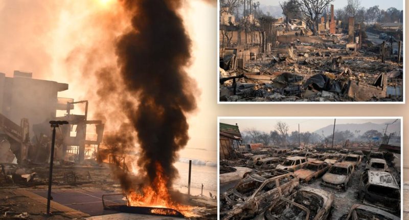 LA fires could be fanned by 70 mph winds next week, meteorologists warn